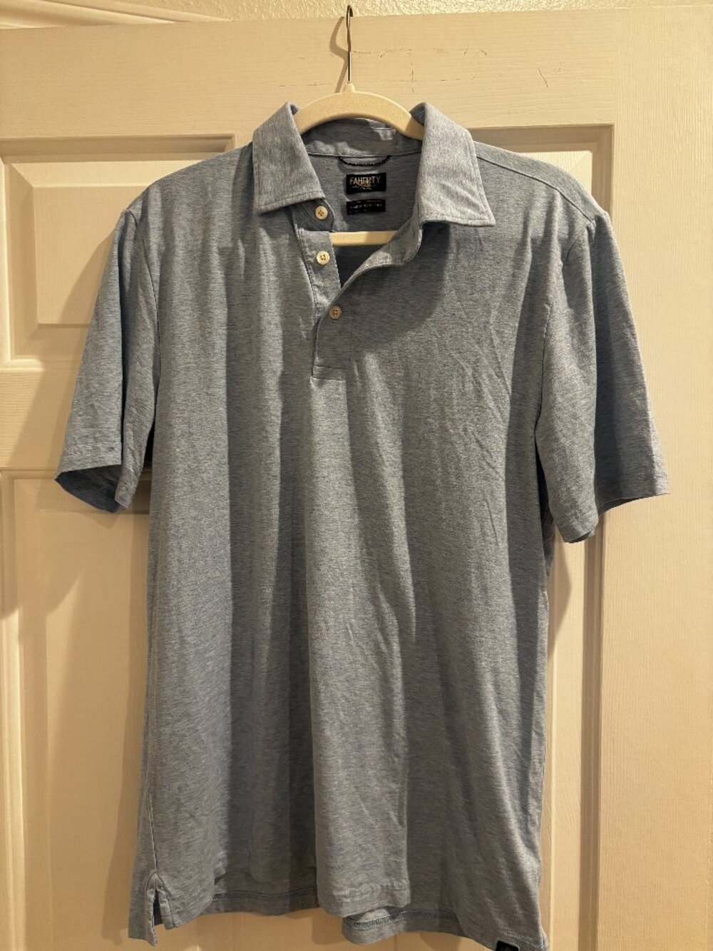 Short-Sleeve Movement™ Polo - Cardiff Blue Heather M
